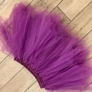 Purple tulle tutu
